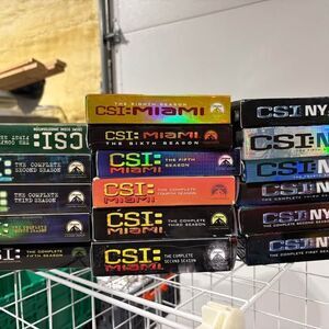 17 seasons DVD CSI MIAMI NY New York complete sets crime scene investigation